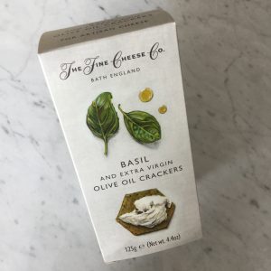 Basil & Extra Virgin Olive Oil Crackers