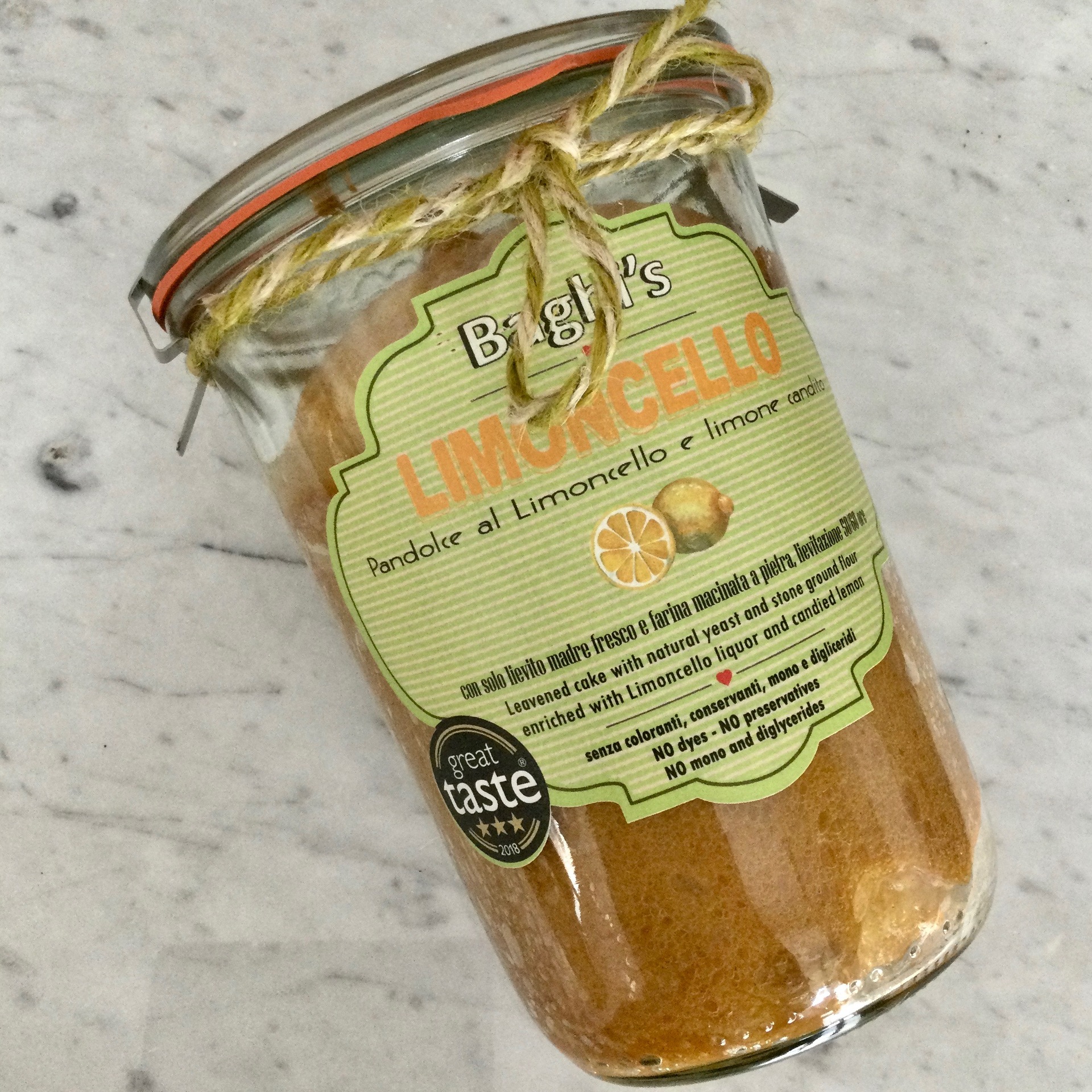 Limoncello Naturally Leavened Cake