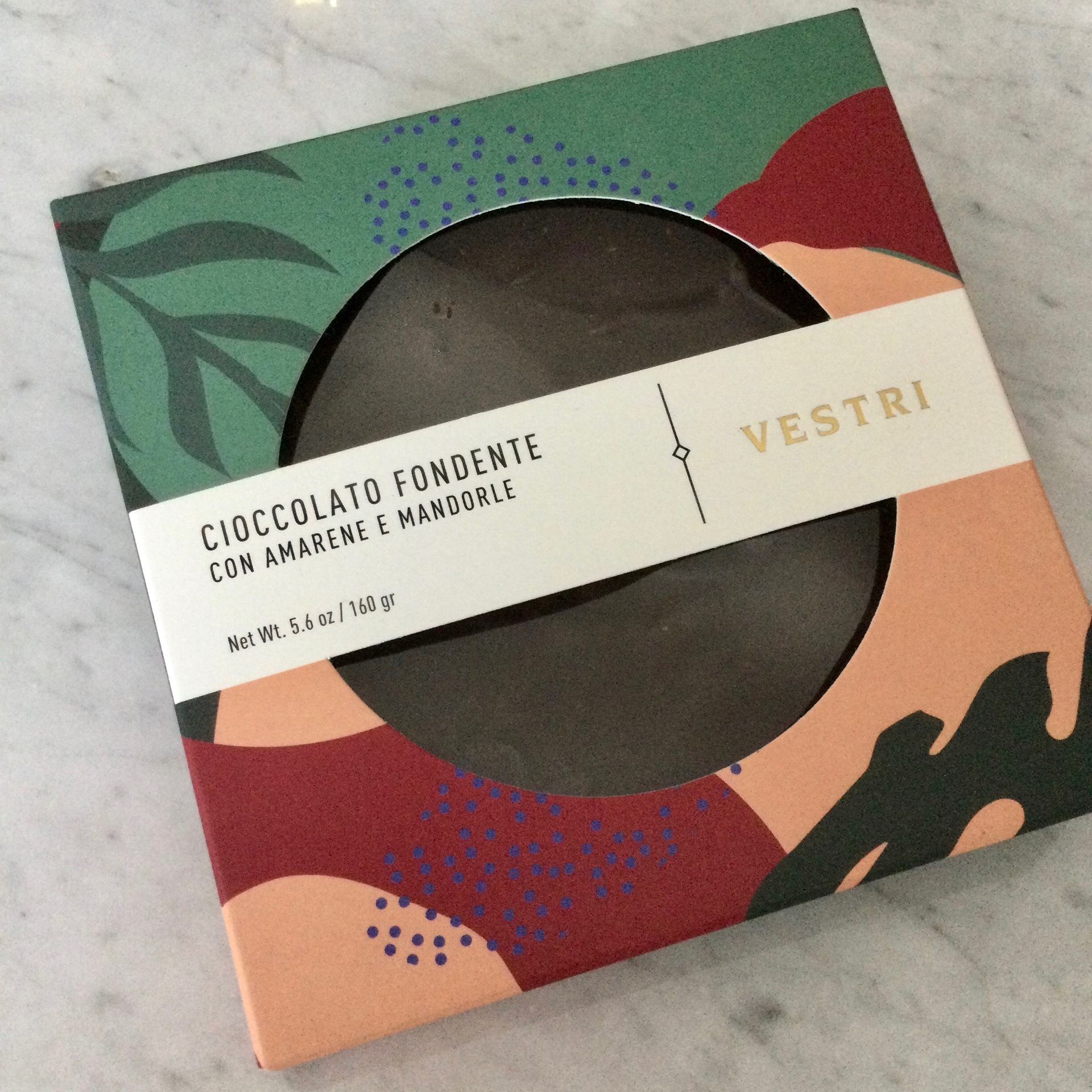 Dark Chocolate Bar with Black Cherries & Almonds