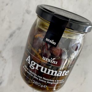 Leccino Olives with Citrus Peel