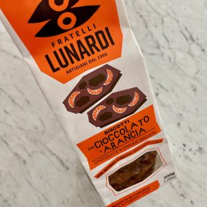 Biscotti with Chocolate Chunks & Orange