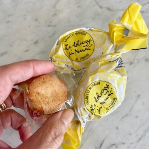 Individually-Wrapped Amaretti with Lemon