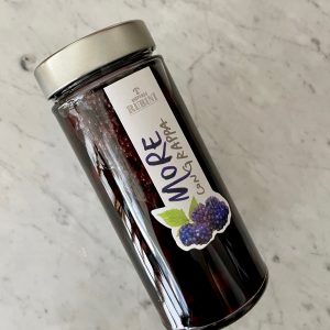 Blackberries with Grappa