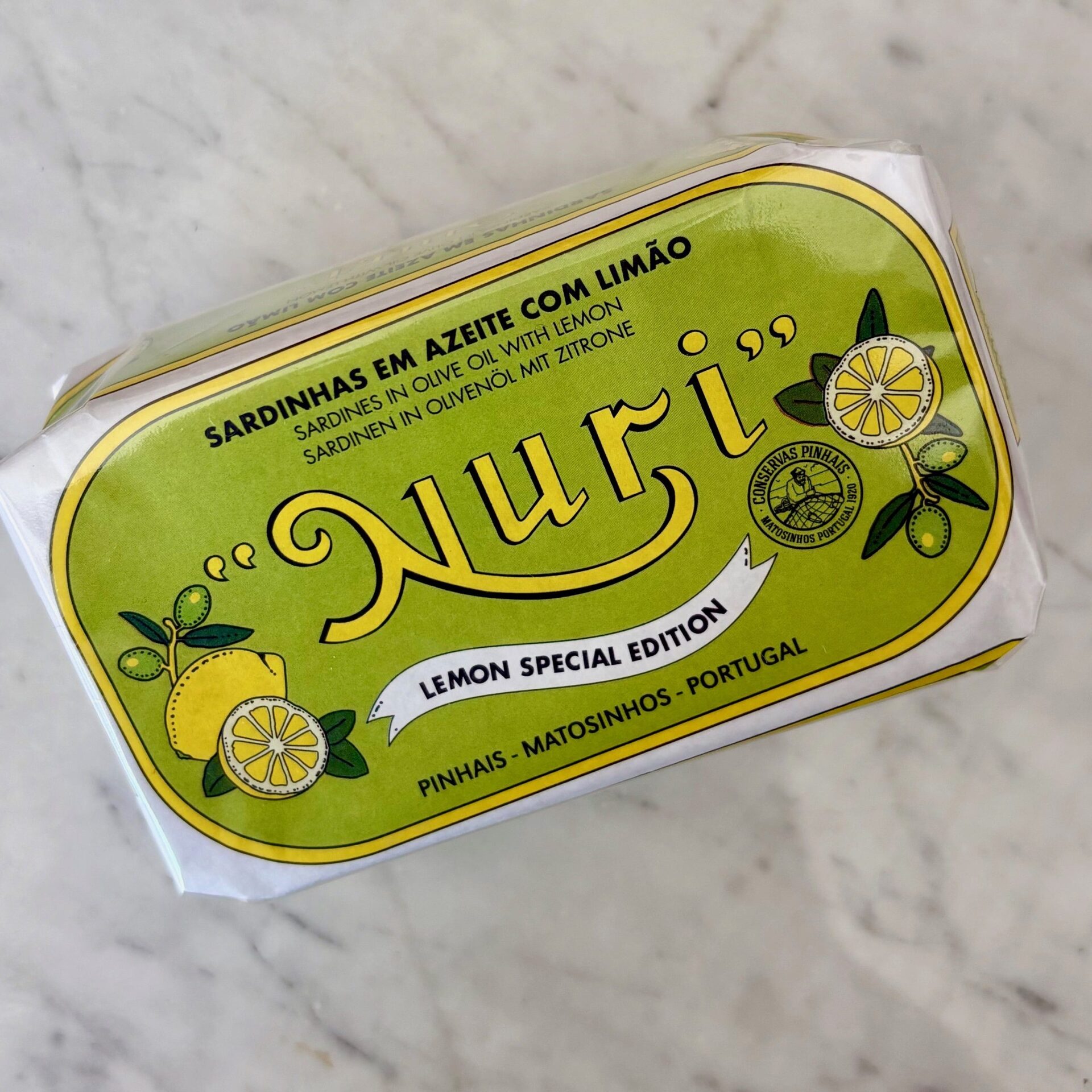 Nuri Sardines in Olive Oil with Lemon