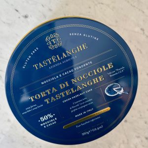 Cocoa Hazelnut Gluten Free Cake in Tin