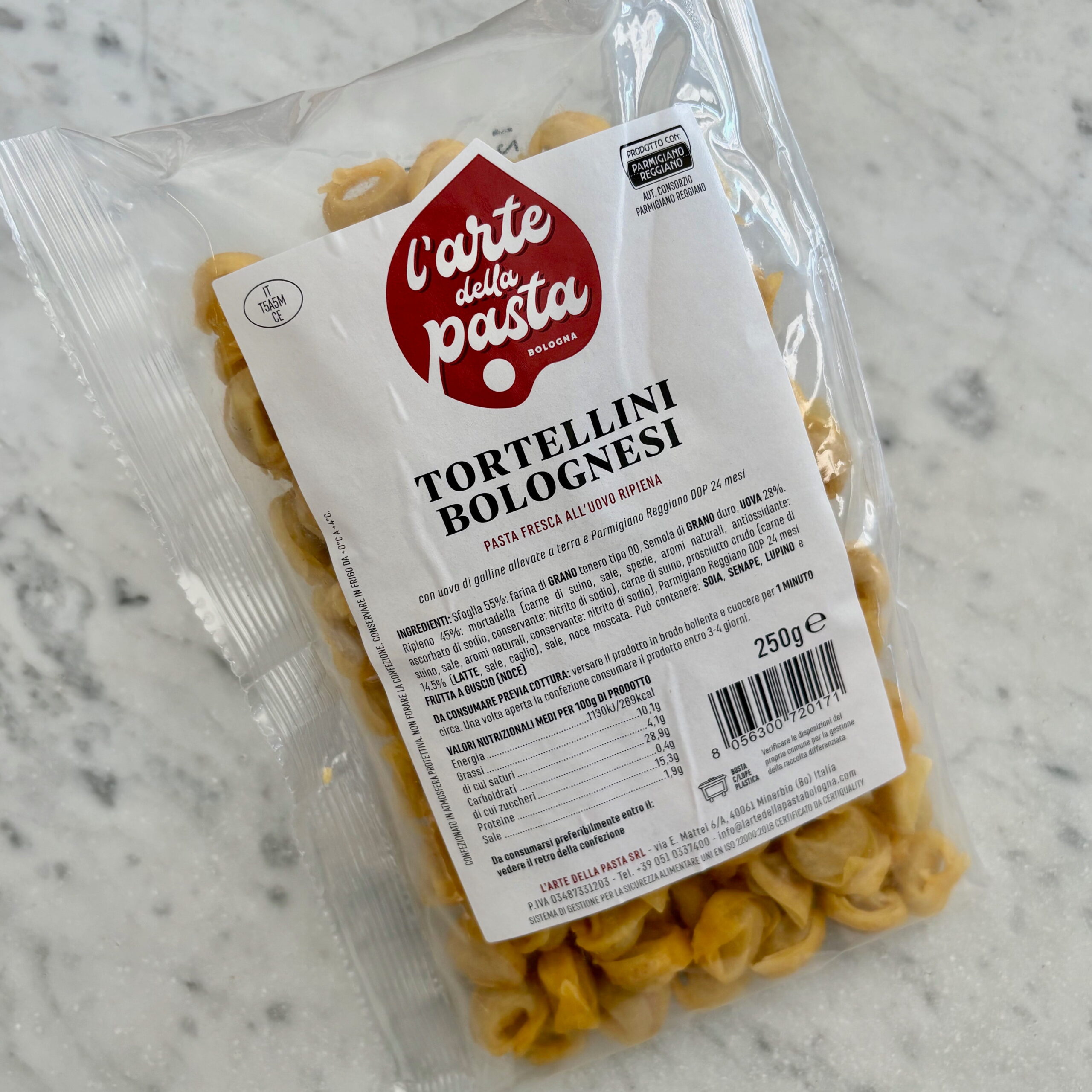 Fresh Tortellini Bolognesi Egg Pasta