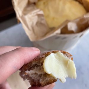 French Butter with Salt Crystals