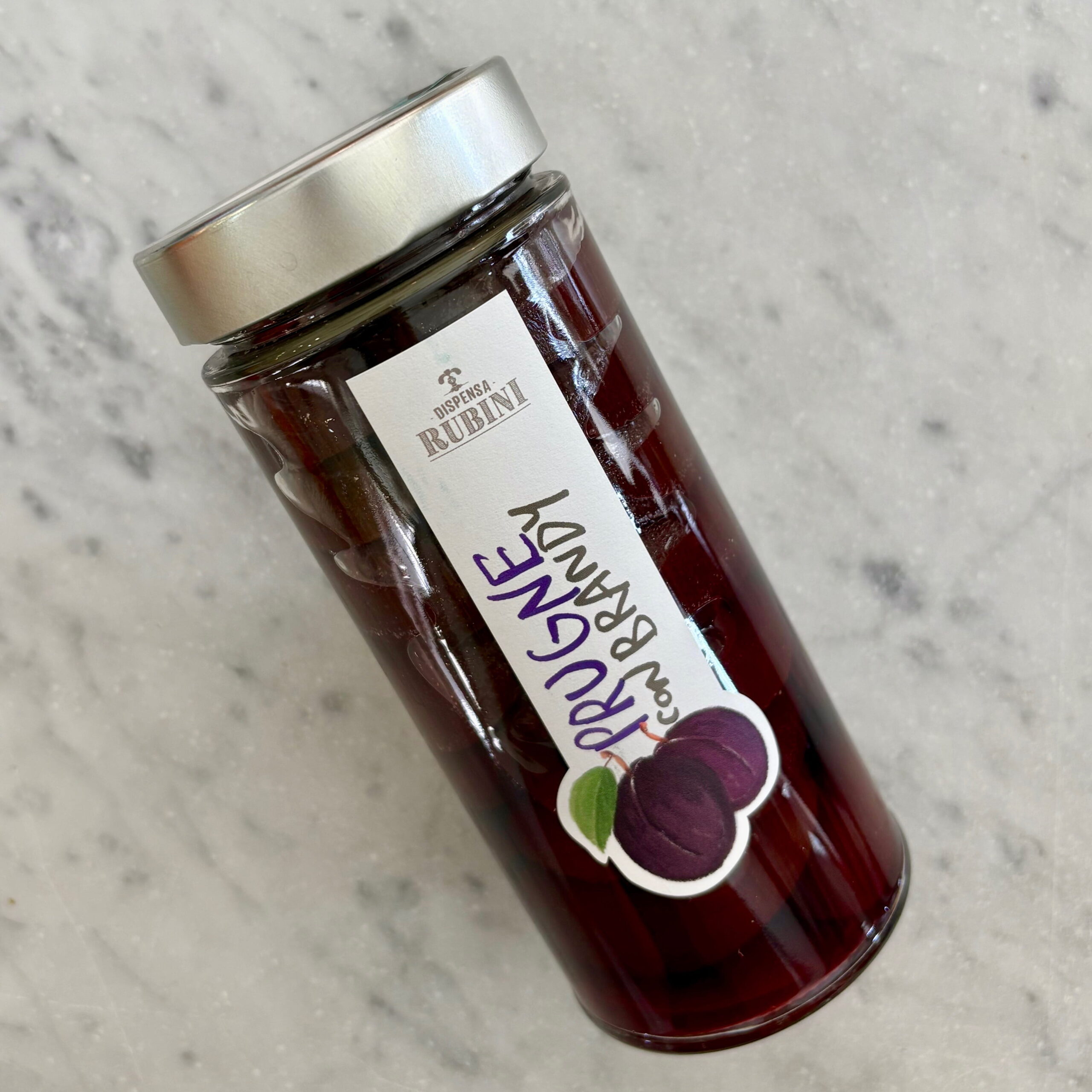 Plums with Brandy